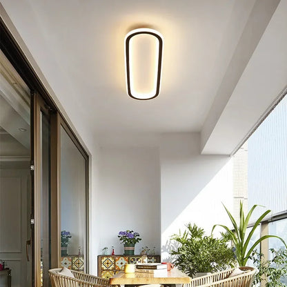 Modern Glow LED Ceiling Lamp - Elegant Interior Illumination