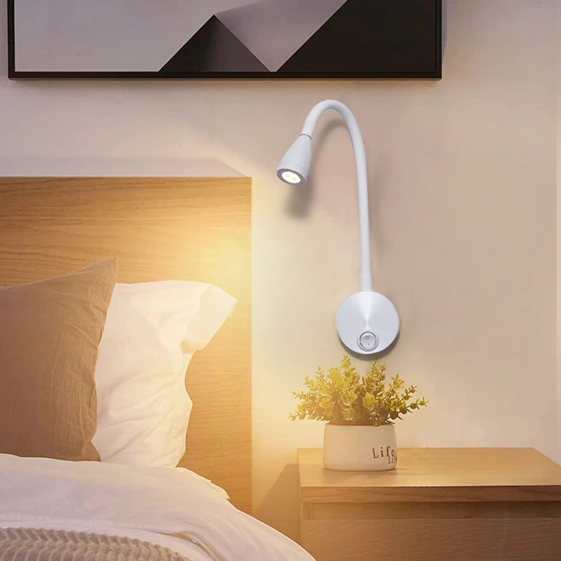 Gooseneck Reading Wall Lamp