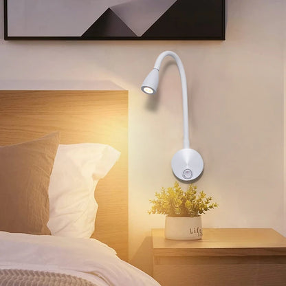 Gooseneck Reading Wall Lamp