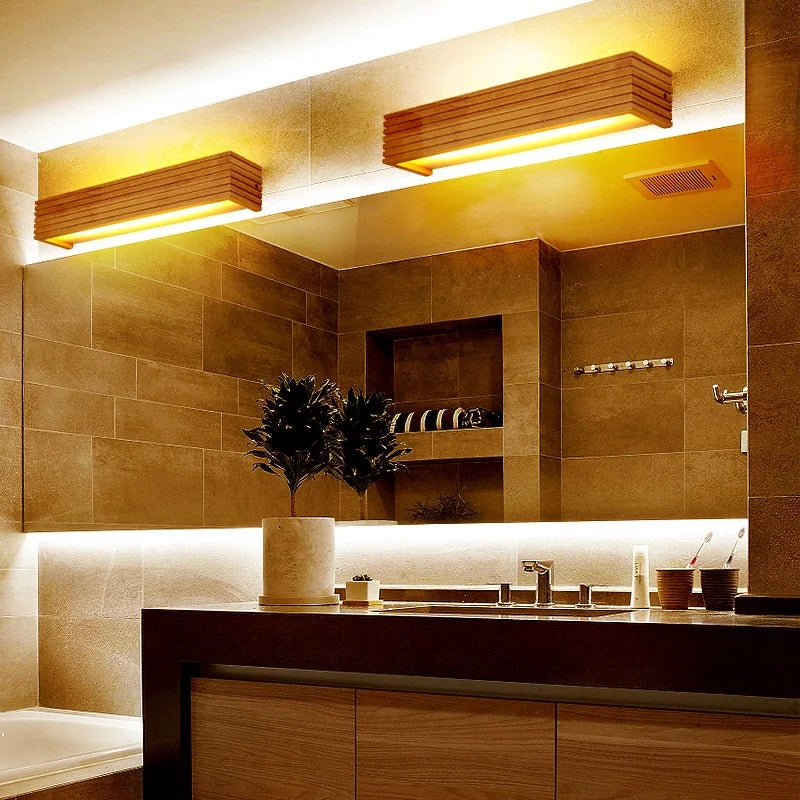 Wooden Glow Sconce for Modern Decor