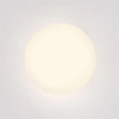 Glass Ball Wall Sconce