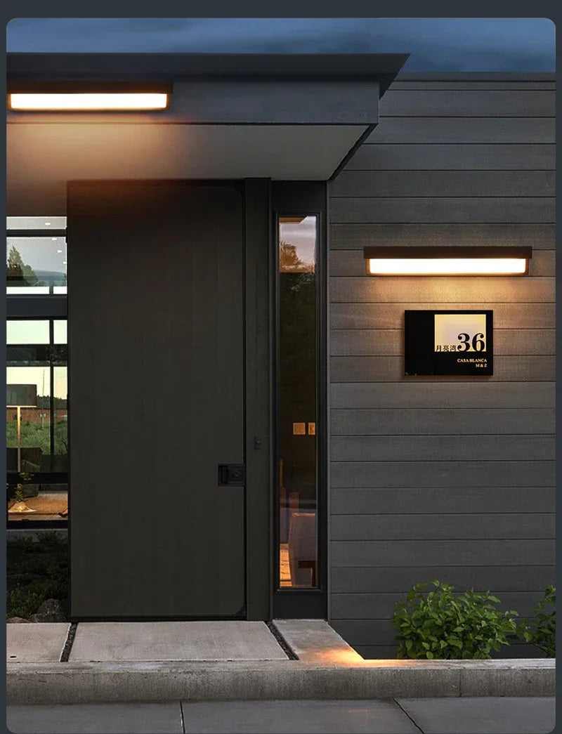 SolarWall Lights - Outdoor Illumination for Any Space