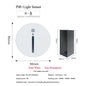 PIR Step Light: Smart Wall Sconce for Home Safety