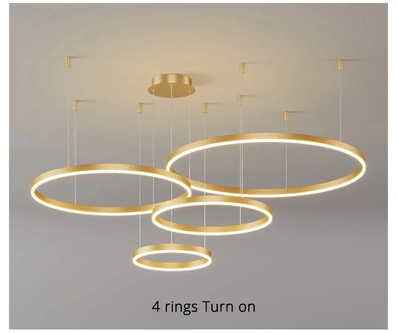 LED Ring Chandelier