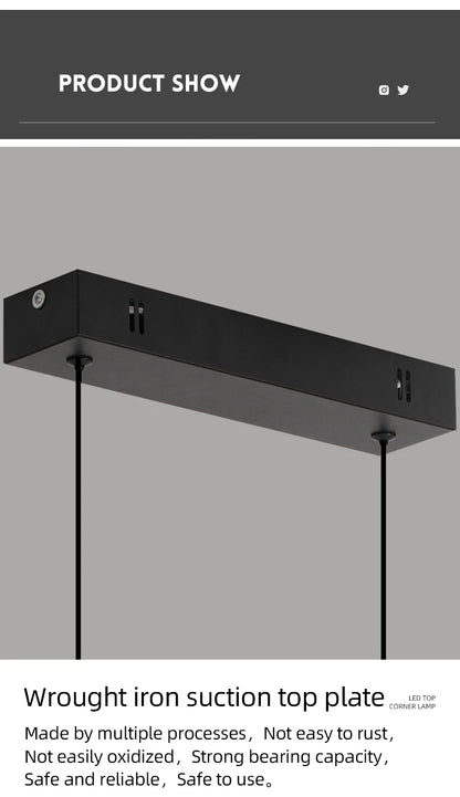 Slim Linear LED Pendant