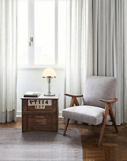 Nordic Glow: Modern Eye-Care Desk & Bedside Lamp