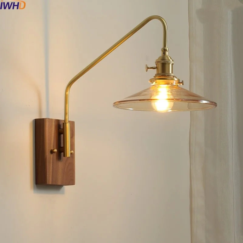 Copper Glow LED Wall Sconce - Modern Home Elegance