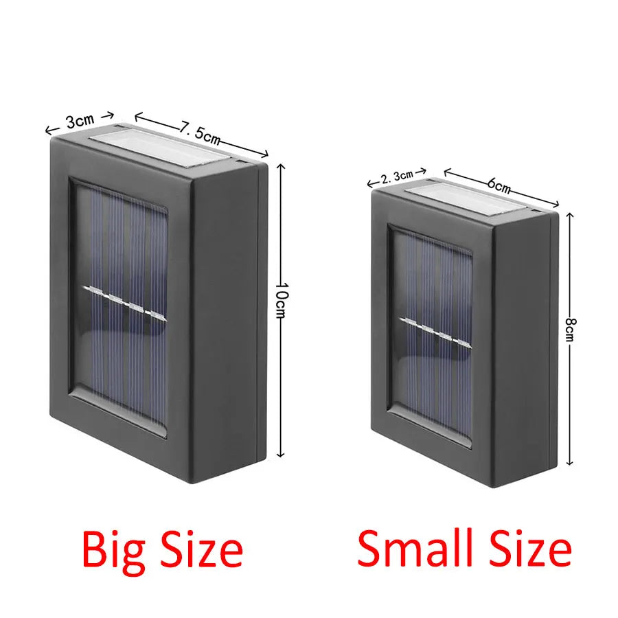 SunGlow Outdoor Wall Washer Solar Light