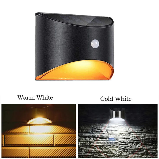 Sunlit Sconce: Waterproof Solar Wall Light