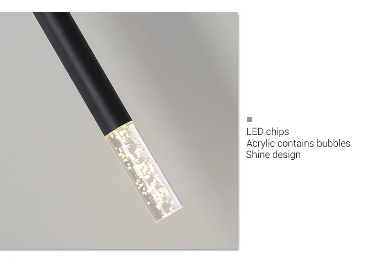 LED Glow Pendant Light Set