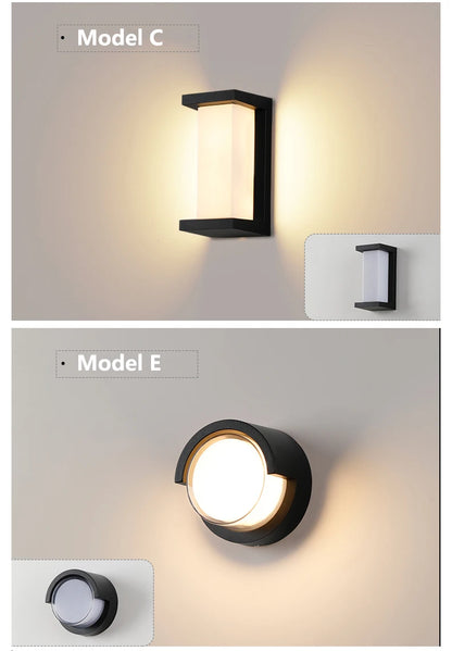 MotionGlow IP65 Outdoor Wall Light