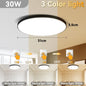 LED Ceiling Lamp 220V Ultra Thin Ceiling Lighting Fixture