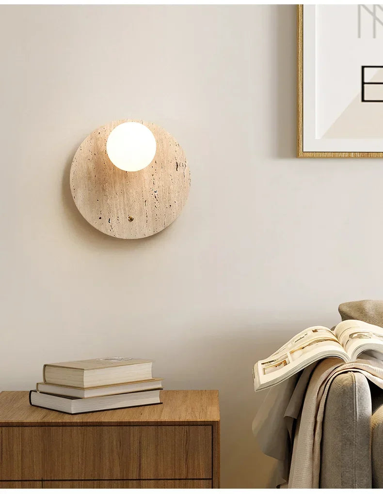 StoneGlow LED Wall Sconce for Stylish Spaces