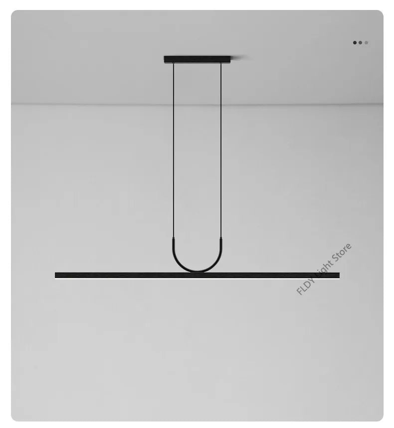 Minimal Linear LED Pendant