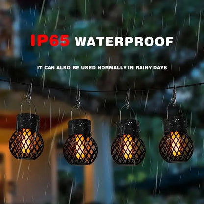 Flame Lantern Solar Fairy Light