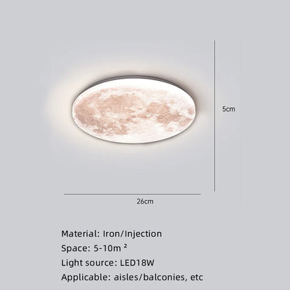 LunarGlow Modern Ceiling Lamp for Stylish Spaces