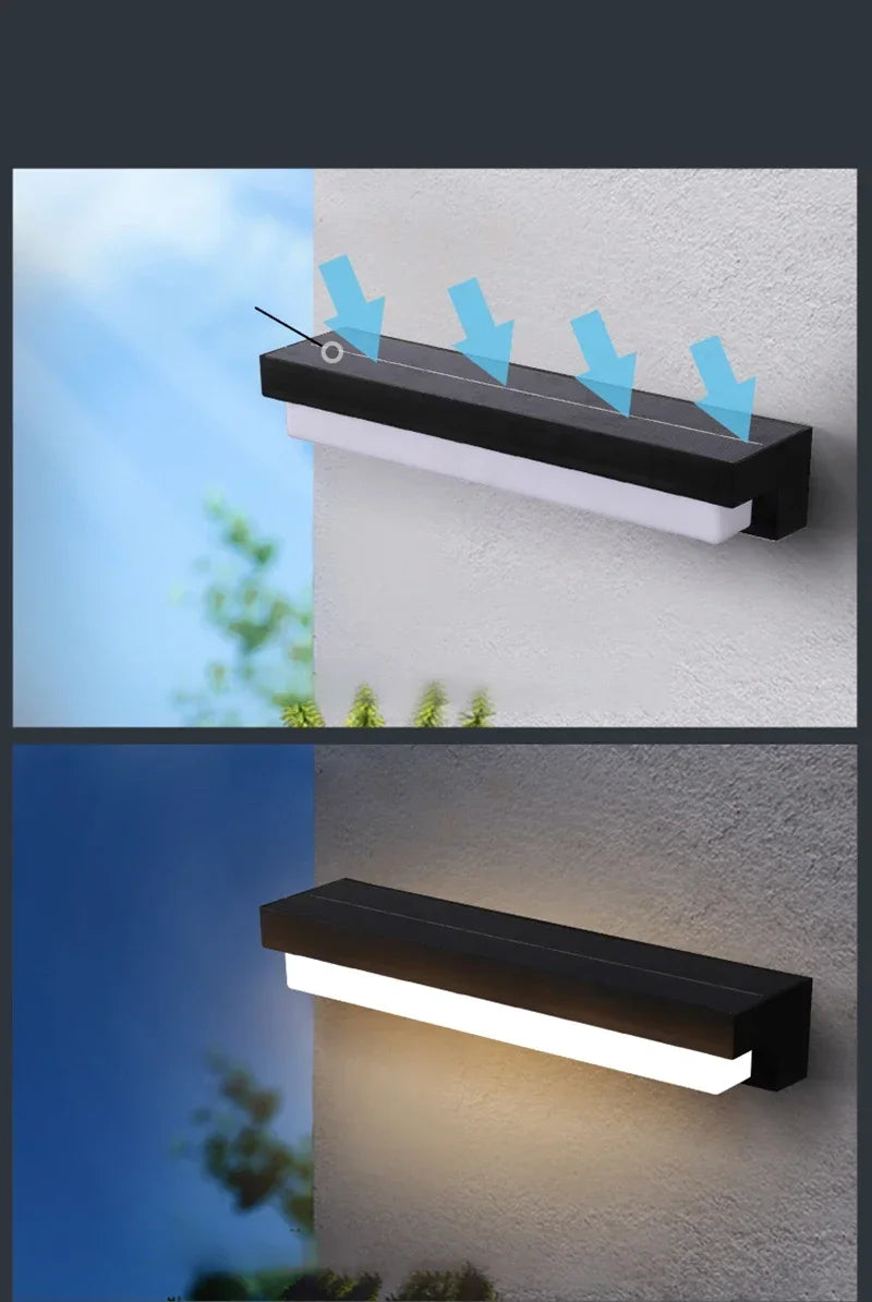 SolarWall Lights - Outdoor Illumination for Any Space
