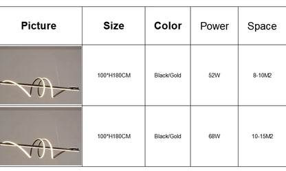 Modern LED Living Room Pendant Lights