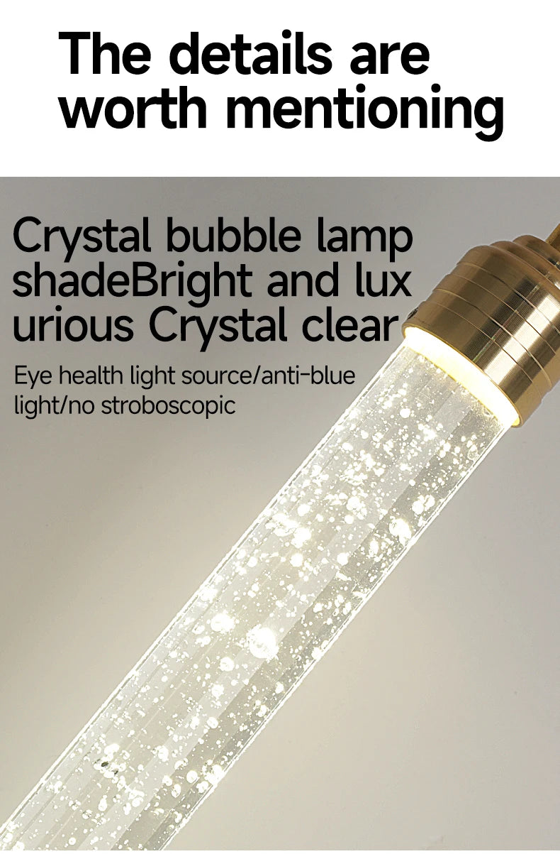 Radiant Luxe Crystal Pendant with Gold Accents