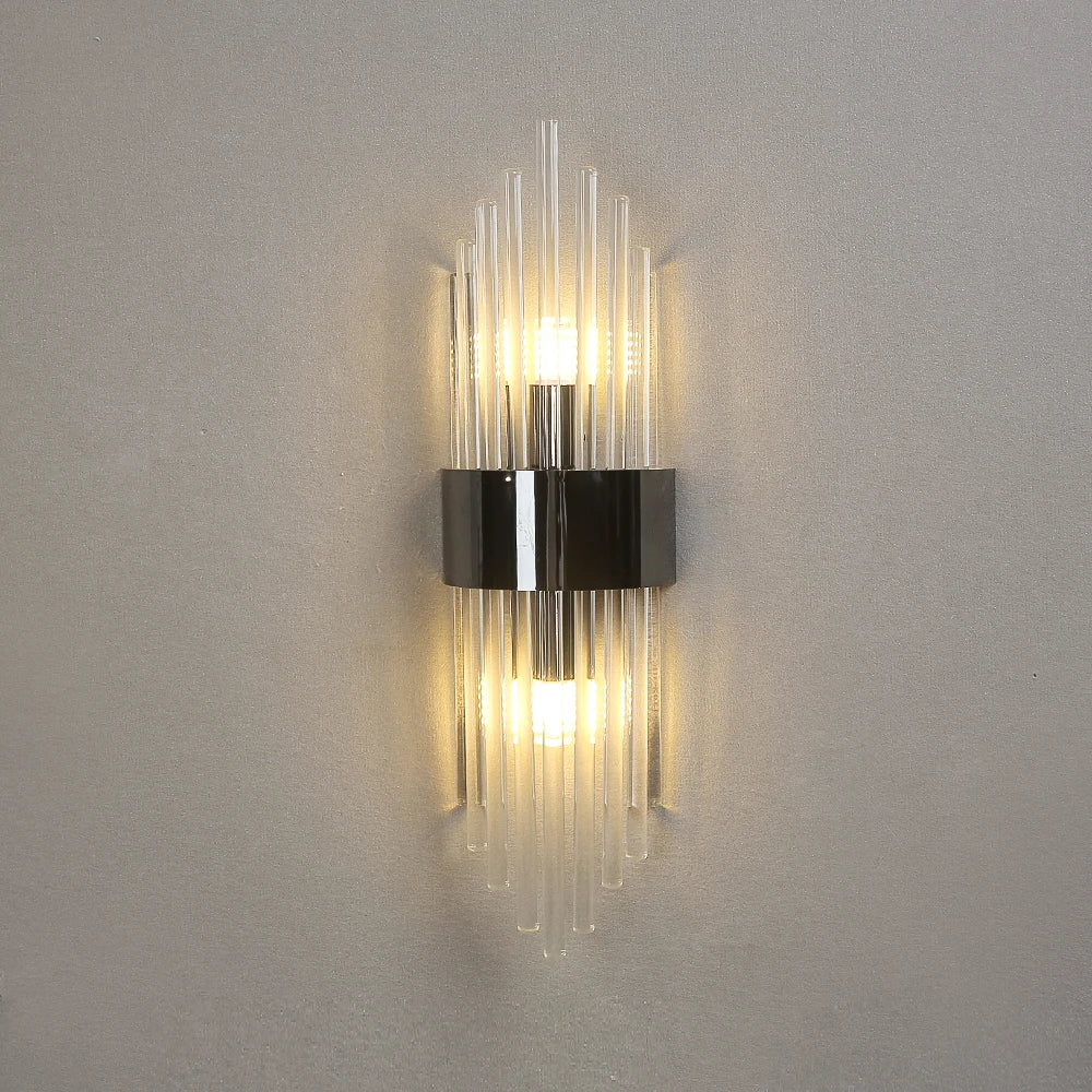 Crystal Up Down Sconce