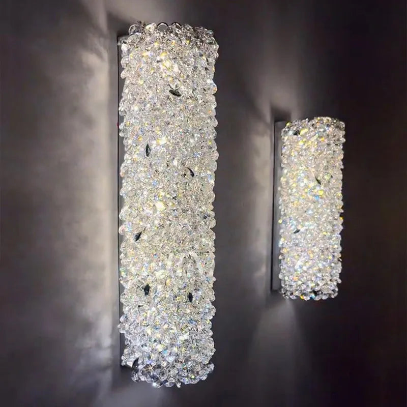 Crystal Charm Wall Sconce