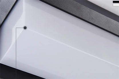 Modern Black LED Outdoor Wall Sconce