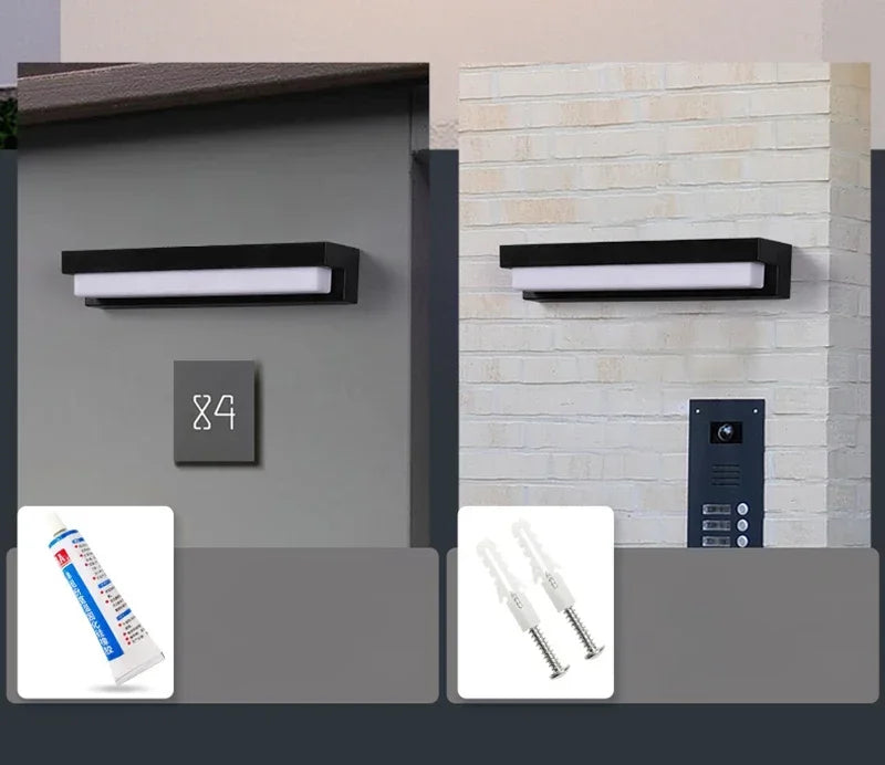 SolarWall Lights - Outdoor Illumination for Any Space