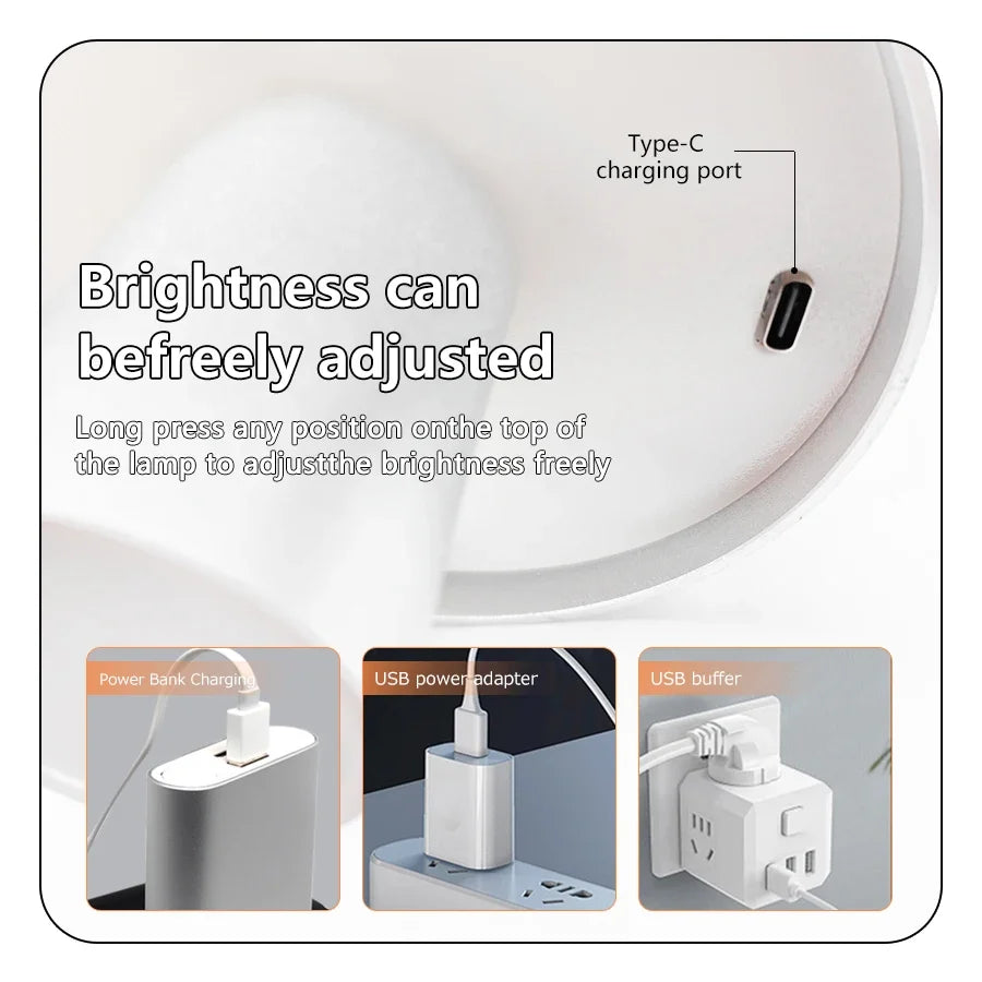 Wireless Touch LED Desk Lamp