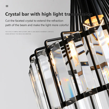 DARHYN Crystal LED Pendant Light