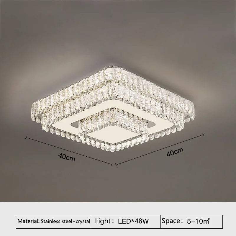 Luxe Crystal Chandelier