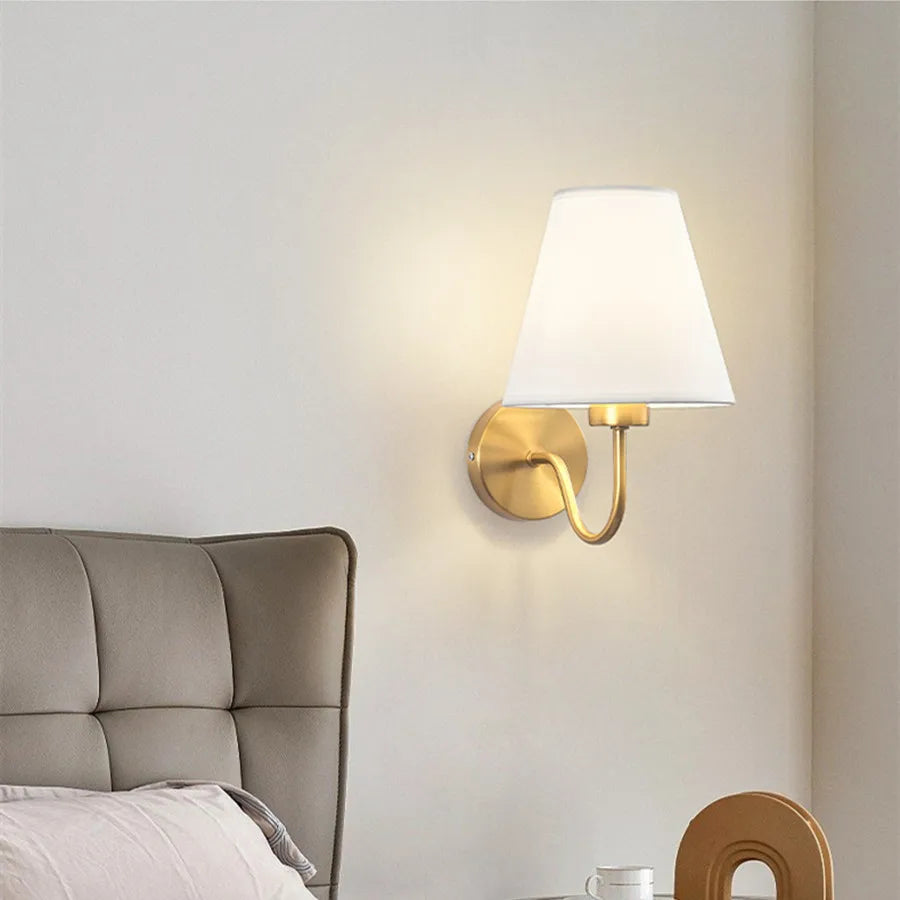 Fabric Shade Wall Sconce