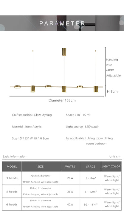 Modern LED Chandelier