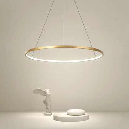 Round LED Ring Pendant