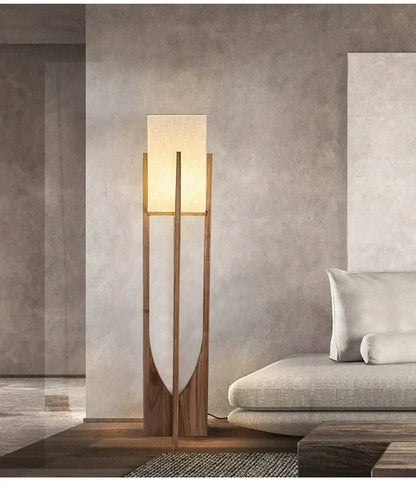 Fairbanks Floor Lamp Wooden Floor Lamp