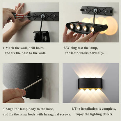 Indoor\Outdoor LED Wall Lamp