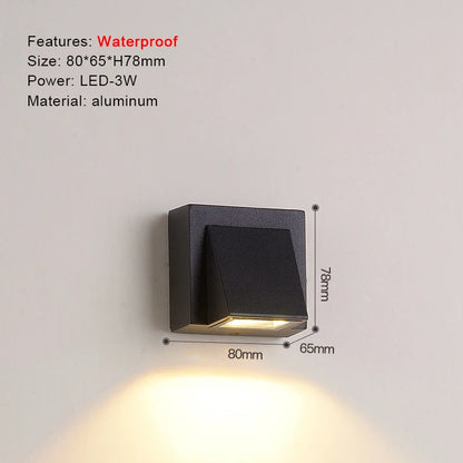 TRAZOS AquaGlow Wall Light - Modern LED Decor