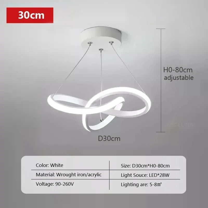 Nordic Metal LED Pendant