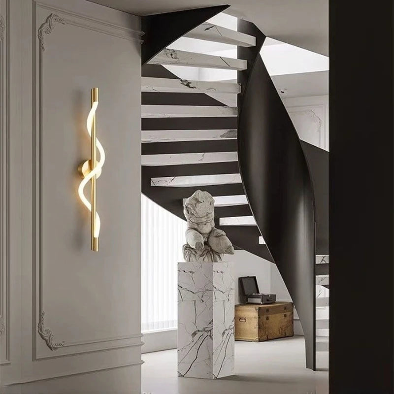 SANDYHA Minimalist LED Strip Wall Lamp