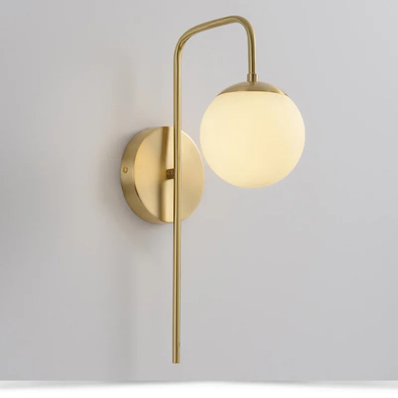 Nordic Glow Plug-In Wall Sconce Light