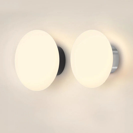 Glass Ball Wall Sconce