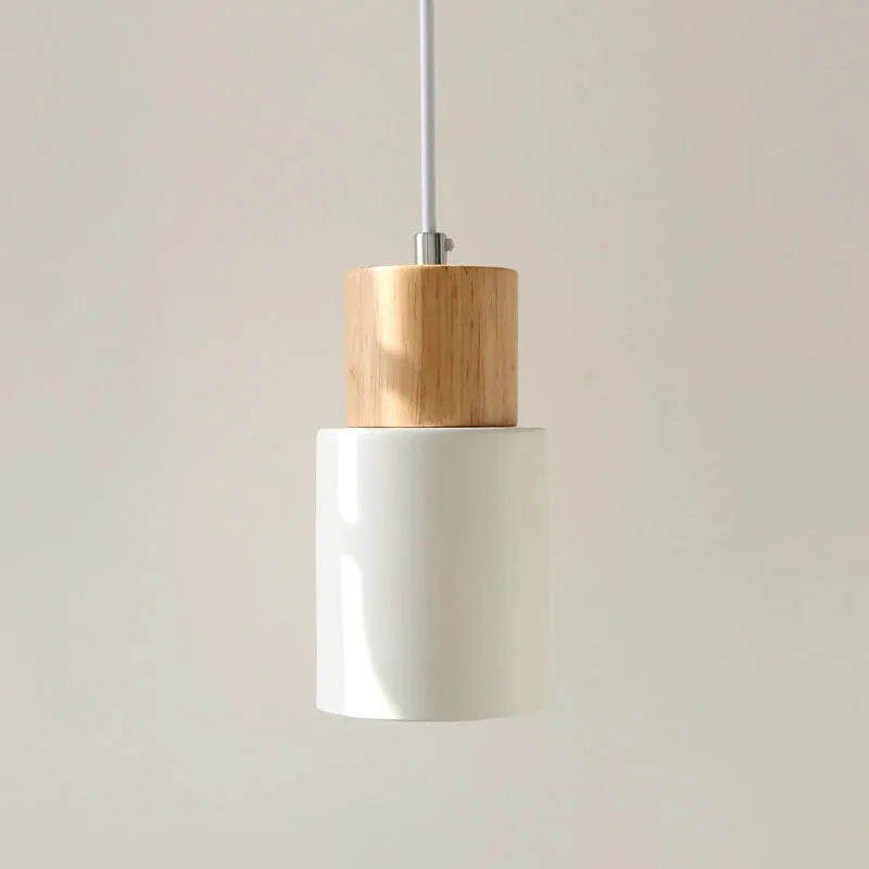 Wood and Metal Mini Pendant