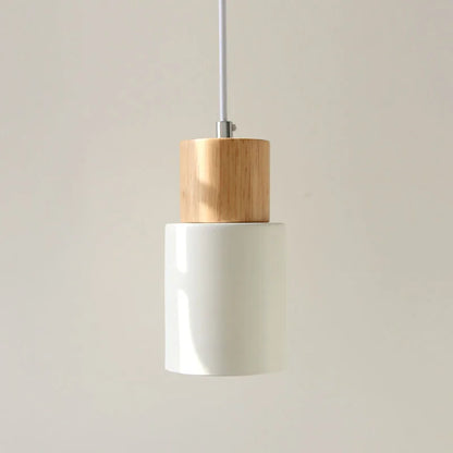 Wood and Metal Mini Pendant
