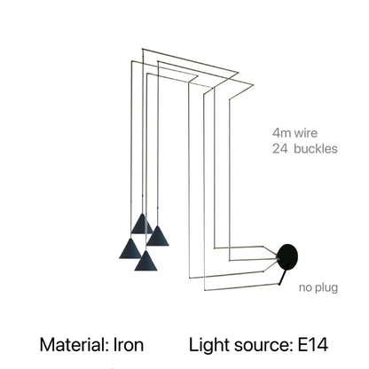 GeoLine Mini Cone Ceiling Light