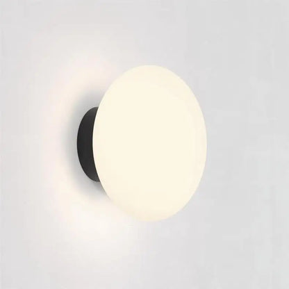 Glass Ball Wall Sconce