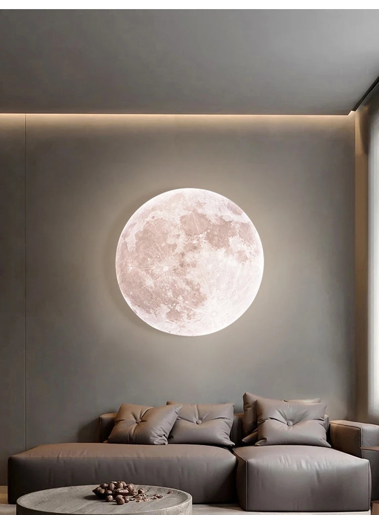 LunarGlow Modern Ceiling Lamp for Stylish Spaces