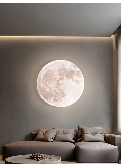 LunarGlow Modern Ceiling Lamp for Stylish Spaces