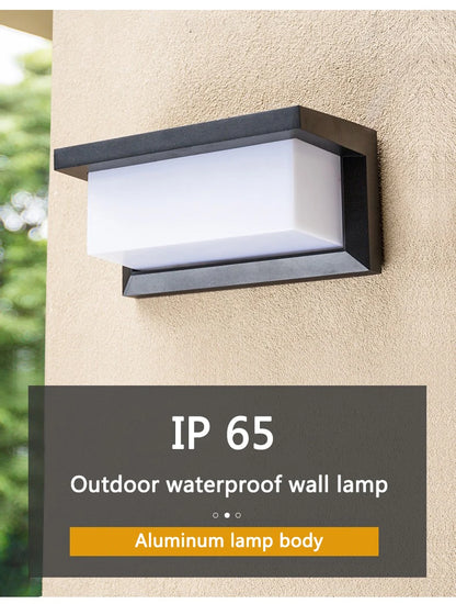 MotionGlow IP65 Outdoor Wall Light
