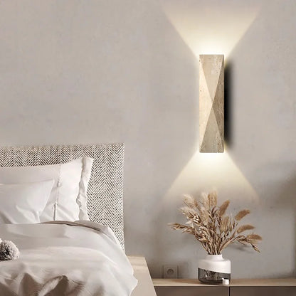 Natural Stone LED Wall Lamp