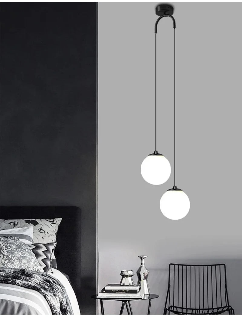 Glass Ball LED Pendant