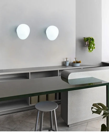 Artisan Egg Sconce with LED